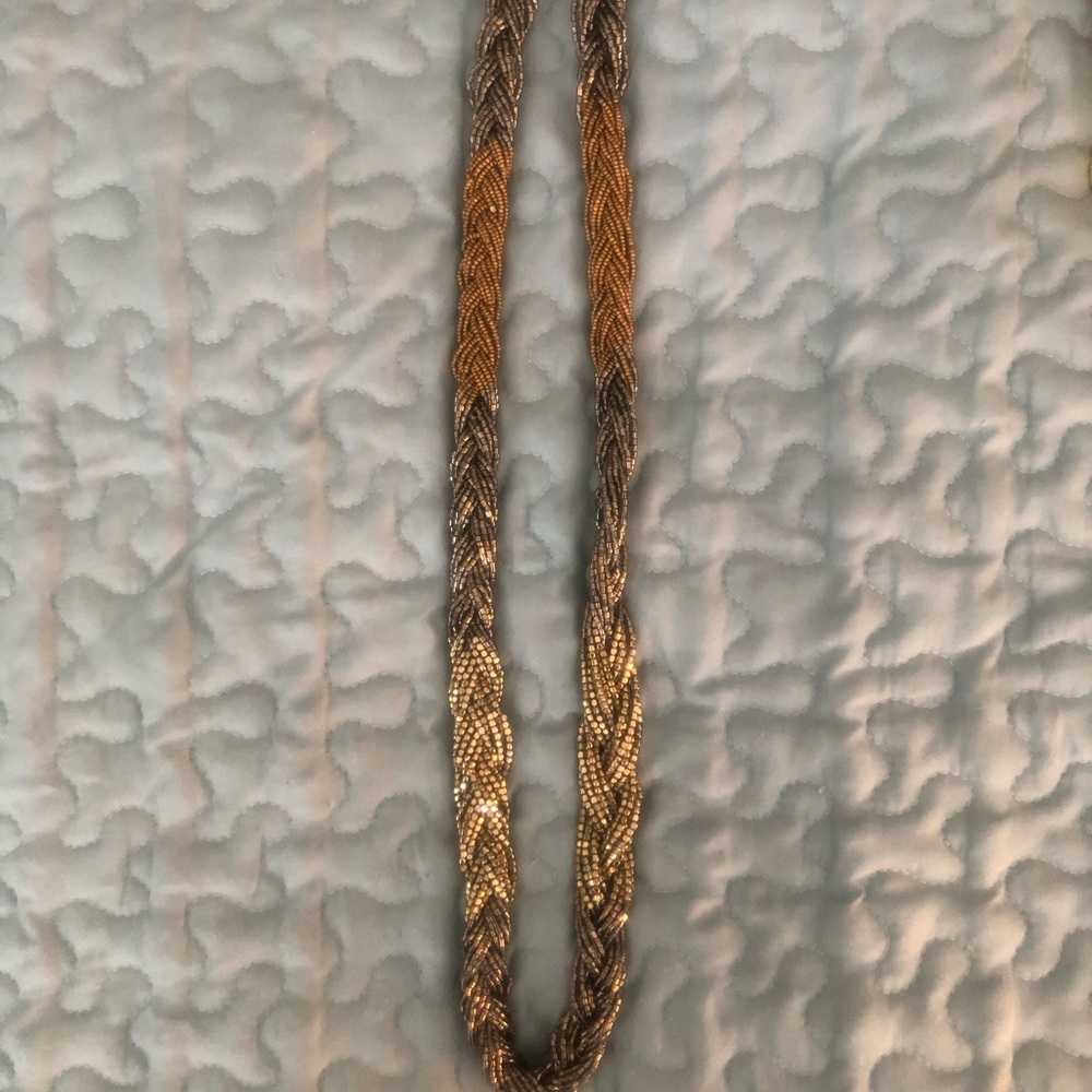 Metallic Long Necklace from Loft